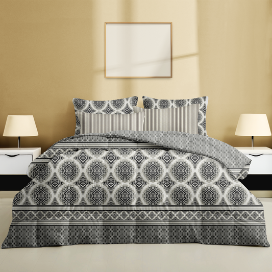 Grey Lux Bedsheet set