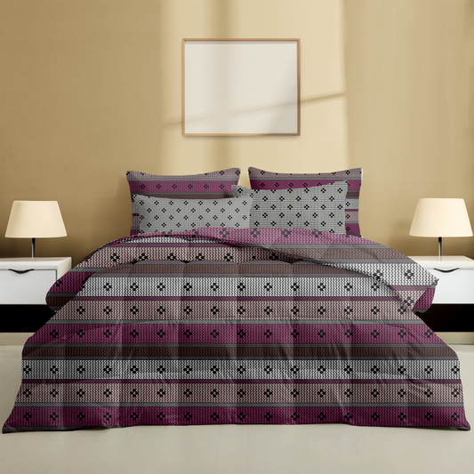 Black Aps Bedsheet Set